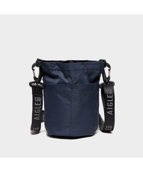 AIGLE（エーグル）の「ネイバーフッドネックポーチ（ショルダーバッグ・レディース・ブラウン/ネイビー・FREE）」の11枚目の写真