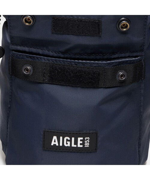 AIGLE（エーグル）の「ネイバーフッドネックポーチ（ショルダーバッグ・レディース・ブラウン/ネイビー・FREE）」の9枚目の写真