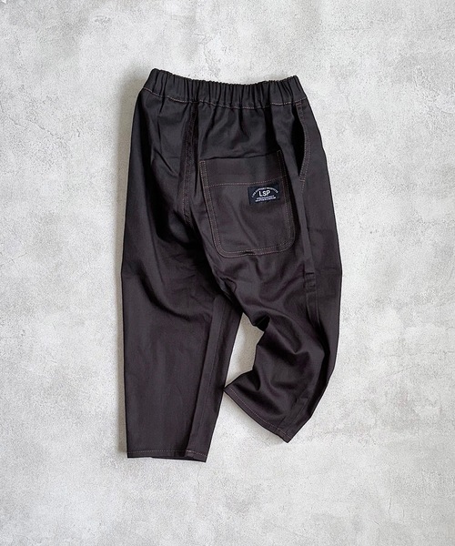 Life Support Products（ライフサポートプロダクツ）の「ストレッチタックパンツ（80～150cm）（その他パンツ・キッズ・チャコール/ネイビー/ブラウン/カーキ・80/90/95/100/110/120/130/140/150）」の2枚目の写真