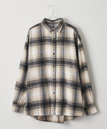 WHIMSIC | 【UNISEX】フランネルチェックレギュラーカラーシャツ 2(シャツ/ブラウス)