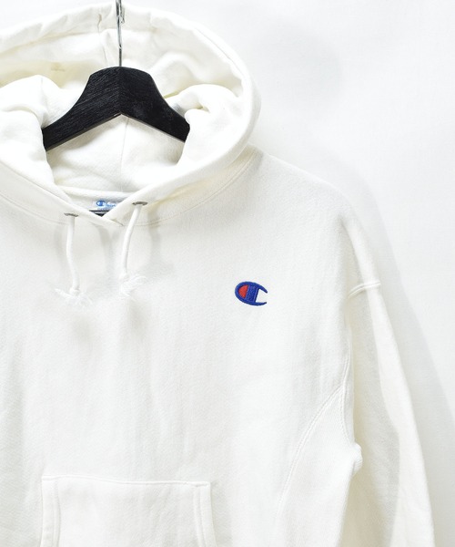 【ヴィンテージ古着】Champion / チャンピオン REVERSE WEAVE ロゴ刺繍 プルオーバーパーカー（パーカー）｜Champion（チャンピオン）