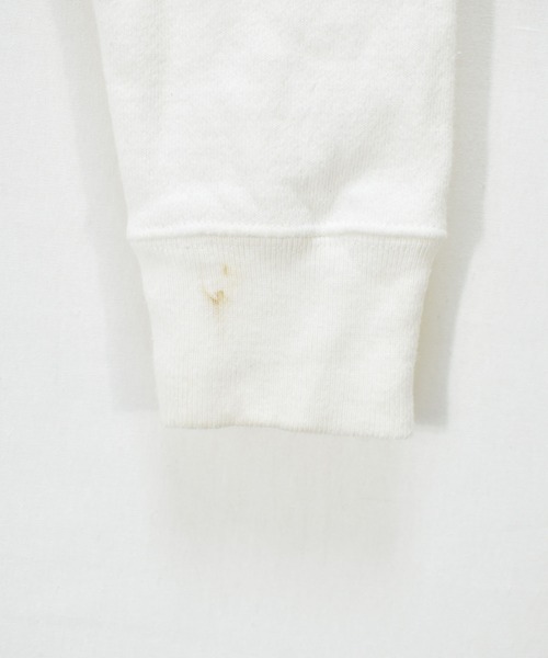 Champion(チャンピオン)の「【ヴィンテージ古着】Champion / チャンピオン REVERSE WEAVE ロゴ刺繍 プルオーバーパーカー(パーカー・メンズ・ホワイト・SMALL)」の5枚目の写真