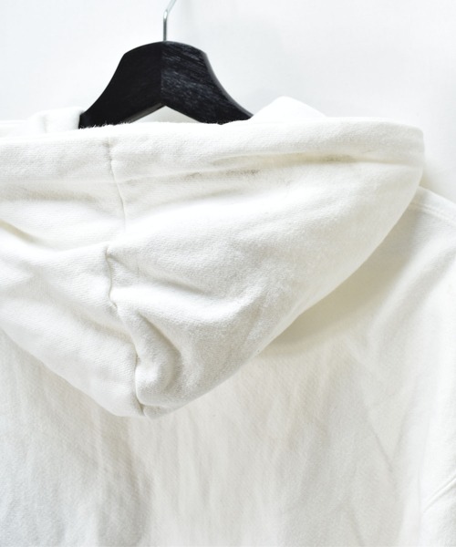 Champion(チャンピオン)の「【ヴィンテージ古着】Champion / チャンピオン REVERSE WEAVE ロゴ刺繍 プルオーバーパーカー(パーカー・メンズ・ホワイト・SMALL)」の10枚目の写真