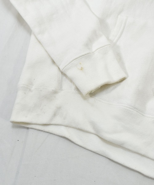 Champion(チャンピオン)の「【ヴィンテージ古着】Champion / チャンピオン REVERSE WEAVE ロゴ刺繍 プルオーバーパーカー(パーカー・メンズ・ホワイト・SMALL)」の9枚目の写真