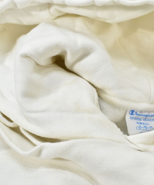 Champion(チャンピオン)の「【ヴィンテージ古着】Champion / チャンピオン REVERSE WEAVE ロゴ刺繍 プルオーバーパーカー(パーカー・メンズ・ホワイト・SMALL)」の7枚目の写真
