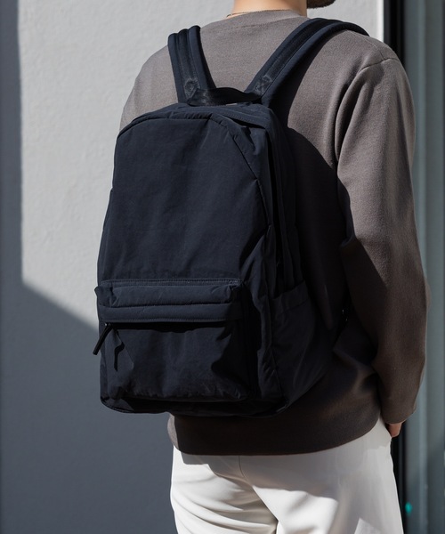 ATTACHMENT（アタッチメント）の「PE / NYマットクロス バックパック / PE / NY MAT CLOTH BACKPACK（バックパック/リュック・メンズ・ブラック・FREE）」の17枚目の写真