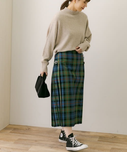 URBAN RESEARCH Sonny Label(アーバンリサーチサニーレーベル)の「起毛モックネックドルマンプルオーバー(ニット/セーター・レディース・ベージュ/ミント/ブラック/ブルー・FREE)」の13枚目の写真