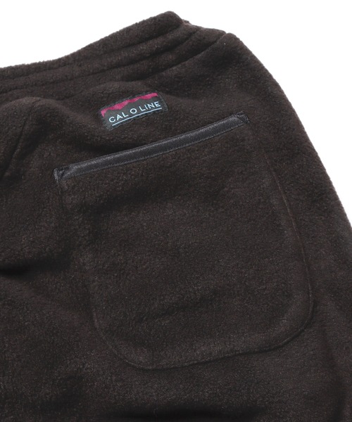 CAL O LINE（キャルオーライン）の「CAL O LINE/キャルオーライン LIGHTWEIGHT FLEECE PANTS フリースパンツ（スウェットパンツ・メンズ・ブラック/ネイビー/チャコール・L/S）」の12枚目の写真