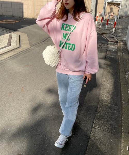 WEGO（ウィゴー）の「WEGO/ポップコーン2wayミニショルダー（ショルダーバッグ・レディース・グリーン系その他/ブラック/サックスブルー/オフホワイト・FREE）」の6枚目の写真