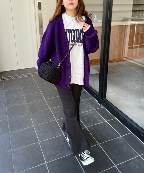 WEGO（ウィゴー）の「WEGO/ポップコーン2wayミニショルダー（ショルダーバッグ・レディース・グリーン系その他/ブラック/サックスブルー/オフホワイト・FREE）」の8枚目の写真