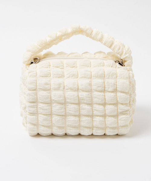 WEGO（ウィゴー）の「WEGO/ポップコーン2wayミニショルダー（ショルダーバッグ・レディース・グリーン系その他/ブラック/サックスブルー/オフホワイト・FREE）」の18枚目の写真