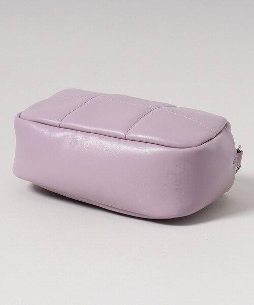 THE SHOP TK （ザ ショップ ティーケー ）の「◆【3WAY/チェーン付き】キルティングバッグ（ショルダーバッグ・レディース・ライトパープル/アイボリー/ブラック・00）」の9枚目の写真