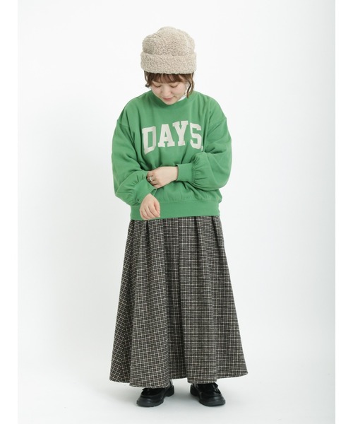 Samansa Mos2（サマンサ モスモス）の「柄アソートタックスカート（スカート・レディース・レッド/チャコール/ブラウン/ベージュ・ﾌﾘ-）」の6枚目の写真