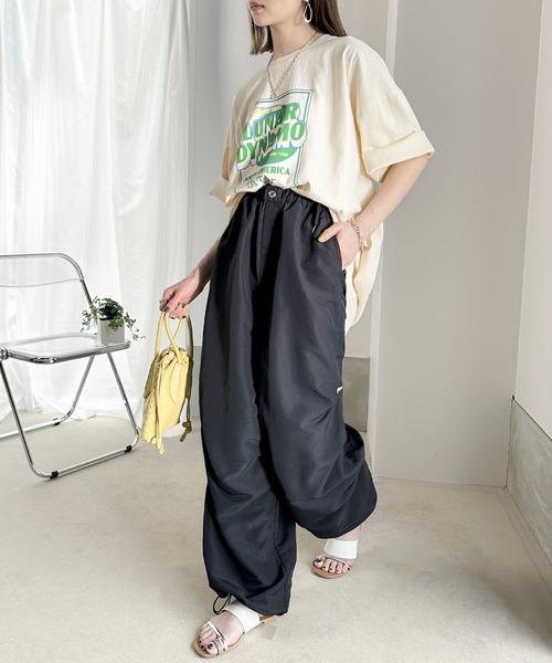 Java（ジャバ）の「《JaVaジャバ コラボ》90’S　ルーズシルエット　ミリタリーロゴ刺繍スノーパンツ（その他パンツ・レディース・ブラック/カーキ/ホワイト・LARGE/MEDIUM/SMALL/X-LARGE）」の6枚目の写真