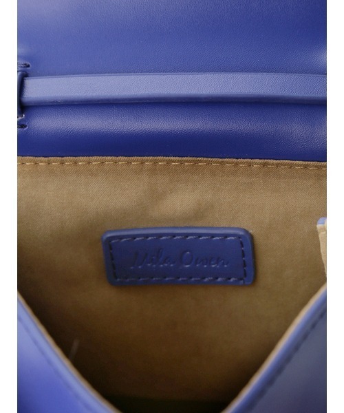 Mila Owen（ミラオーウェン）の「トライアングルボックスバッグ（ハンドバッグ・レディース・アイボリー/ブラック/ブルー・FREE）」の10枚目の写真