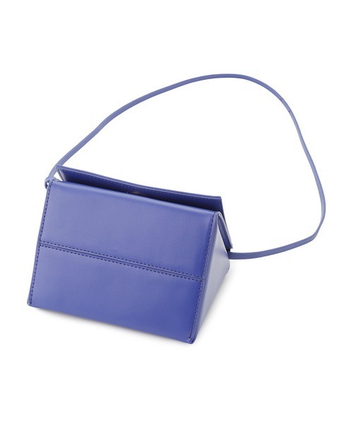 Mila Owen（ミラオーウェン）の「トライアングルボックスバッグ（ハンドバッグ・レディース・アイボリー/ブラック/ブルー・FREE）」の11枚目の写真