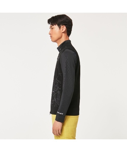 OAKLEY(オークリー)の「オークリー SKULL VECTOR SWEATER VEST ゴルフウェア/ベスト/ GOLF ゴルフ /OAKLEY(ベスト・メンズ・パープル/ブラック/ホワイト/イエロー・L/M/S/XL)」の20枚目の写真