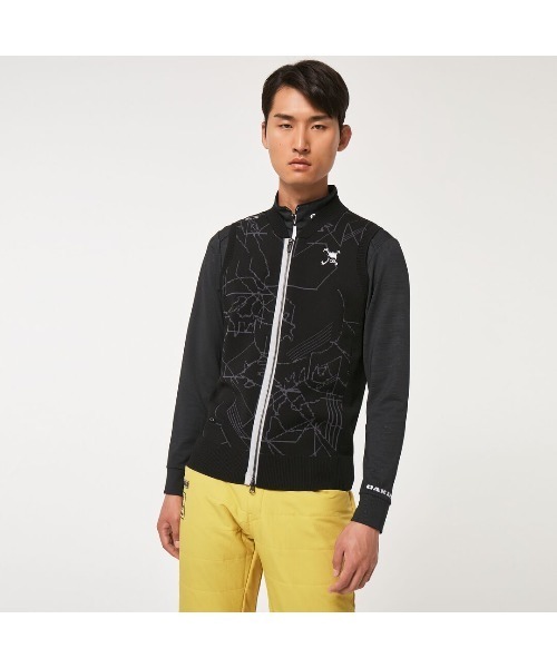 OAKLEY(オークリー)の「オークリー SKULL VECTOR SWEATER VEST ゴルフウェア/ベスト/ GOLF ゴルフ /OAKLEY(ベスト・メンズ・パープル/ブラック/ホワイト/イエロー・L/M/S/XL)」の21枚目の写真