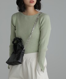 FREE'S MART | ◆【洗える】マシンウォッシャブルオーガニックコットン長袖ニット(ニット/セーター)