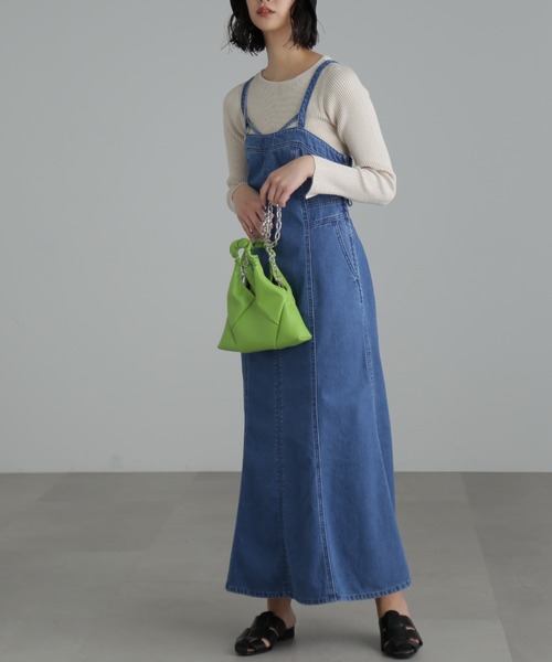 FREE'S MART（フリーズマート）の「◆[洗える]マシンウォッシャブルオーガニックコットン長袖ニット（ニット/セーター・レディース・ブラック/ピンク/グリーン/ホワイト・FREE）」の11枚目の写真