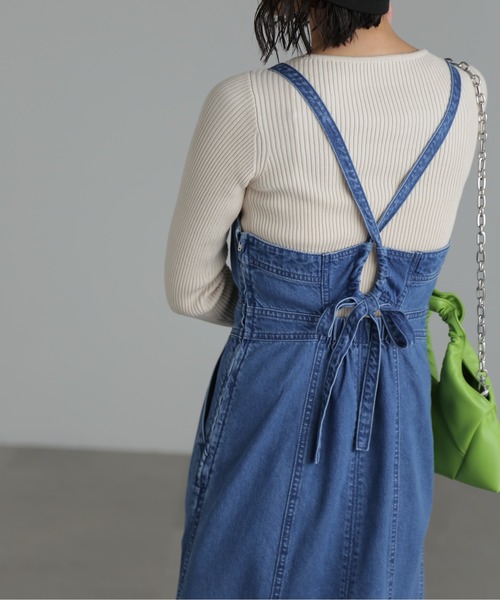 FREE'S MART（フリーズマート）の「◆[洗える]マシンウォッシャブルオーガニックコットン長袖ニット（ニット/セーター・レディース・ブラック/ピンク/グリーン/ホワイト・FREE）」の10枚目の写真