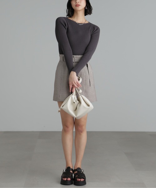 FREE'S MART（フリーズマート）の「◆[洗える]マシンウォッシャブルオーガニックコットン長袖ニット（ニット/セーター・レディース・ブラック/ピンク/グリーン/ホワイト・FREE）」の16枚目の写真