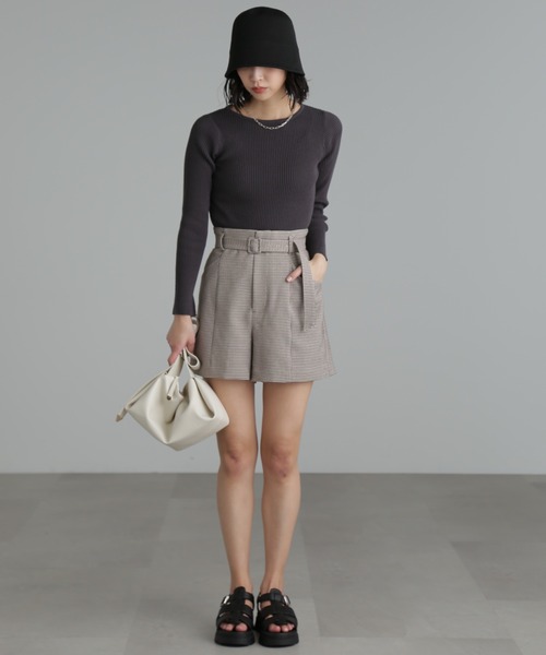 FREE'S MART（フリーズマート）の「◆[洗える]マシンウォッシャブルオーガニックコットン長袖ニット（ニット/セーター・レディース・ブラック/ピンク/グリーン/ホワイト・FREE）」の14枚目の写真