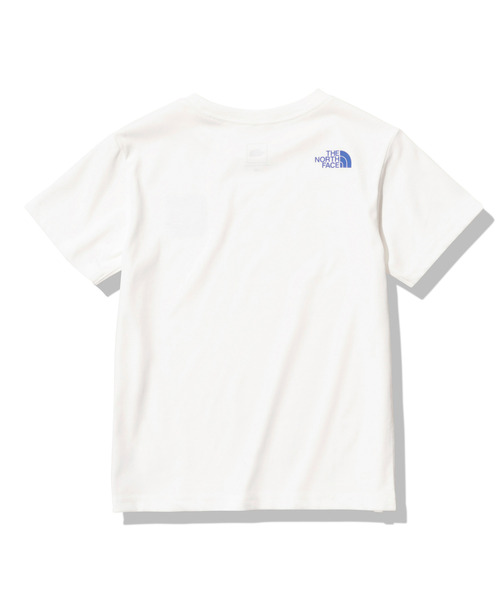 【ねこしめじ】THE NORTH FACE ホワイト Tシャツ THE NORTH FACE ザ・ノース・フェイス キッズ 半袖Tシャツ 160
