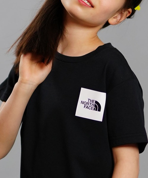 THE NORTH FACE（ザノースフェイス）の「THE NORTH FACE/ザ・ノース・フェイス キッズ Tシャツ TEE NTJ32358（Tシャツ/カットソー・キッズ・パープル/ホワイト/ブラック/ピンク/カーキ/ホワイト×ネイビー・100cm/110cm/120cm/130cm/140cm/150cm）」の22枚目の写真