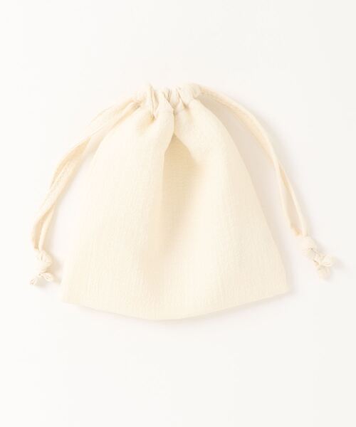 LOWRYS FARM（ローリーズファーム）の「ロゴシシュウキンチャクポーチ　185364（ポーチ・レディース・ブルー/その他/アイボリー/ピンク・FREE）」の5枚目の写真