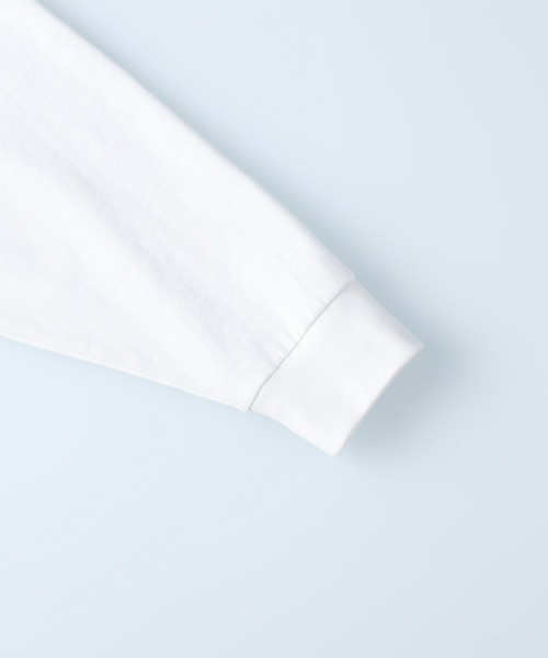 CAMP7（キャンプセブン）の「【CAMP7】バックロゴプリントロンＴ（Tシャツ/カットソー・レディース・ホワイト/ブラック/ライラック・M/L）」の8枚目の写真