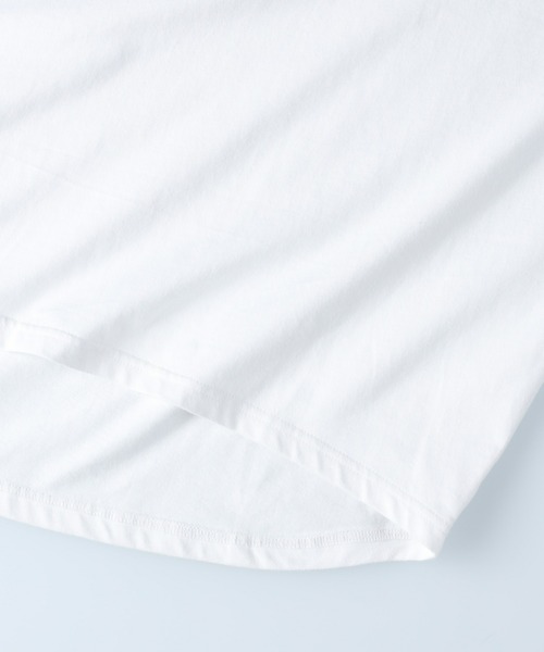 CAMP7（キャンプセブン）の「【CAMP7】バックロゴプリントロンＴ（Tシャツ/カットソー・レディース・ホワイト/ブラック/ライラック・M/L）」の5枚目の写真