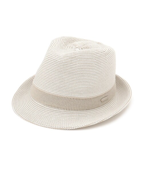 adabat（アダバット）の「クールザブーンハット（ハット・メンズ・ベージュ系/アイボリー系8/ネイビー系・00）」の2枚目の写真
