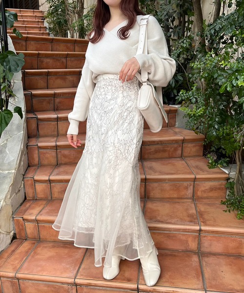 one after another NICE CLAUP（ワンアフターアナザーナイスクラップ）の「ミニマルボディーバック（ボディバッグ/ウエストポーチ・レディース・アイボリー/ピンク・FREE）」の6枚目の写真