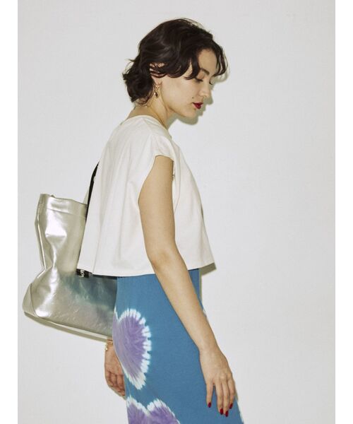 jouetie（ジュエティ）の「ロゴクロップドタンクトップ（タンクトップ・レディース・ブラック/オフホワイト/ブルー・MEDIUM）」の20枚目の写真