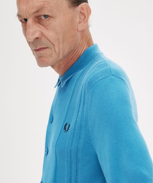 FRED PERRY（フレッドペリー）の「Button Through Knitted Shirt