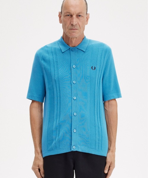 FRED PERRY（フレッドペリー）の「Button Through Knitted Shirt