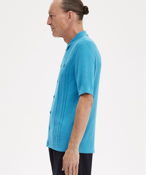 FRED PERRY（フレッドペリー）の「Button Through Knitted Shirt
