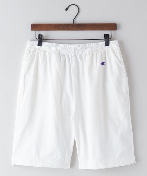 Champion(チャンピオン)の「【CHAMPION/チャンピオン】ツイルショートパンツ ワンポイントブランドロゴ ショーツ コットン100%(その他パンツ・メンズ・カーキ/ベージュ/ブラック/オフホワイト/ネイビー・LARGE/X-LARGE/MEDIUM)」の6枚目の写真