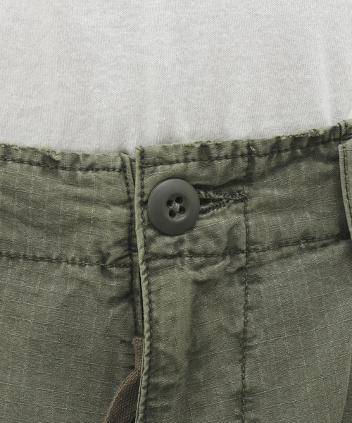 JOURNAL STANDARD J.S HOMESTEAD（ジャーナルスタンダードホームステッド）の「【J.S.Homestead】M-51 PAINT（カーゴパンツ・メンズ・オリーブ・MEDIUM/LARGE）」の9枚目の写真