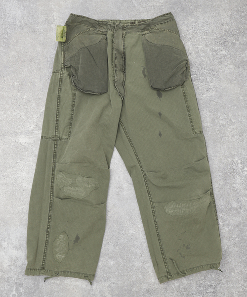 JOURNAL STANDARD J.S HOMESTEAD（ジャーナルスタンダードホームステッド）の「【J.S.Homestead】M-51 PAINT（カーゴパンツ・メンズ・オリーブ・MEDIUM/LARGE）」の15枚目の写真