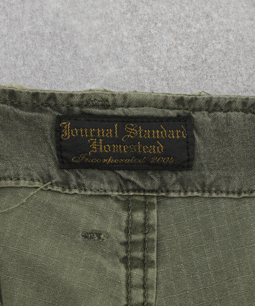 JOURNAL STANDARD J.S HOMESTEAD（ジャーナルスタンダードホームステッド）の「【J.S.Homestead】M-51 PAINT（カーゴパンツ・メンズ・オリーブ・MEDIUM/LARGE）」の10枚目の写真