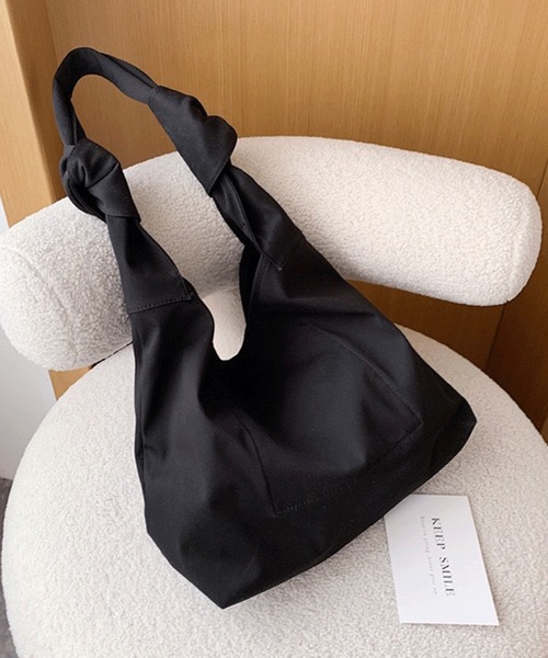 Chaco closet（チャコ クローゼット）の「ムスビデザインショルダーバッグ（ショルダーバッグ・レディース・ブルー/グリーン/ブラック/ベージュ・FREE）」の14枚目の写真