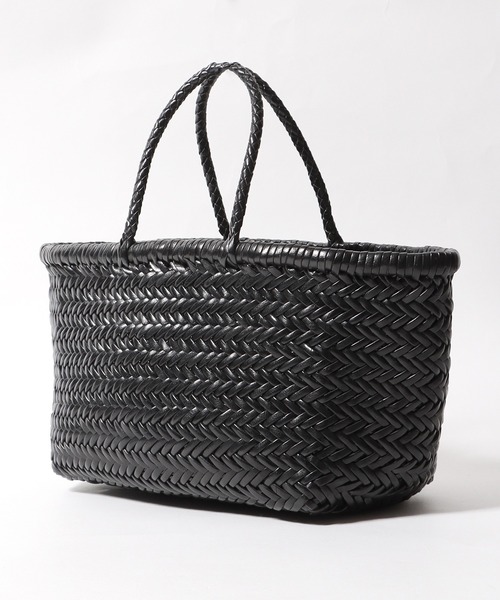 DRAGON（ドラゴン）の「DRAGON/ドラゴン TRIPLE JUMP SMALL  ハンドバッグ  レザーバスケット（ハンドバッグ・メンズ・タン/ブラック・FREE）」の17枚目の写真