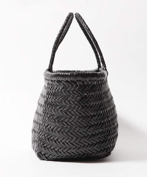 DRAGON（ドラゴン）の「DRAGON/ドラゴン TRIPLE JUMP SMALL  ハンドバッグ  レザーバスケット（ハンドバッグ・メンズ・タン/ブラック・FREE）」の7枚目の写真