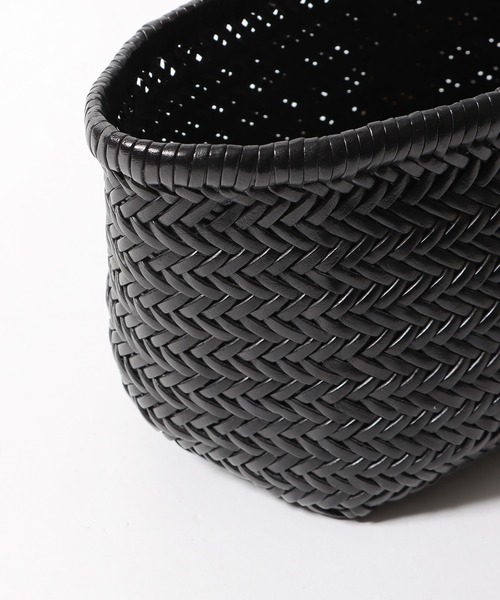 DRAGON（ドラゴン）の「DRAGON/ドラゴン TRIPLE JUMP SMALL  ハンドバッグ  レザーバスケット（ハンドバッグ・メンズ・タン/ブラック・FREE）」の15枚目の写真