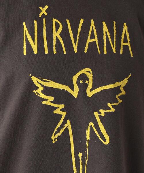 GOOD ROCK SPEED(グッドロックスピード)の「◆【GOOD ROCK SPEED別注 NIRVANA/ニルヴァーナ】Tシャツ(Tシャツ/カットソー・レディース・グレー系その他/オフホワイト・99)」の15枚目の写真