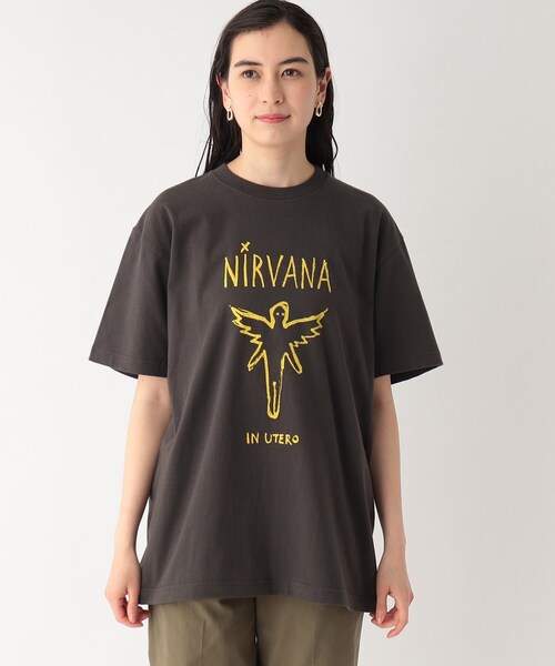 tシャツ 「GOOD ROCK SPEED」NIRVANA Tee レディース GOOD ROCK SPEED tシャツ 「GOOD SPEED」NIRVANA-Tシャツ