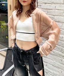 SPIRALGIRL | シアーブルゾン(ブルゾン)