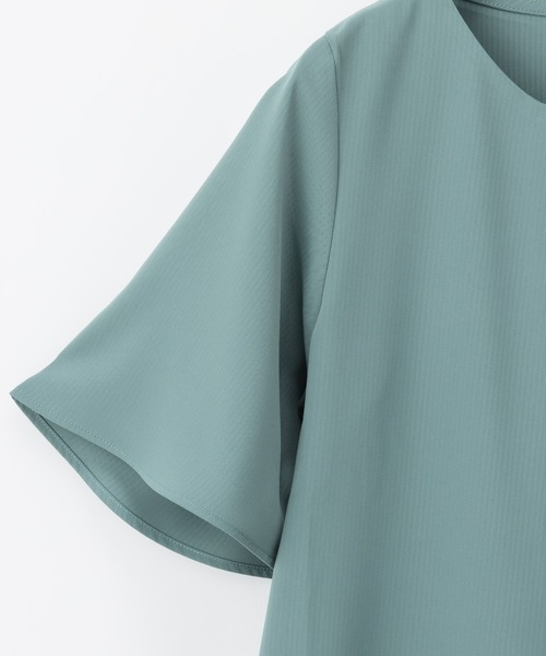 Honeys（ハニーズ）の「メタルパーツ付ブラウス（シャツ/ブラウス・レディース・モカ/グリーン/ブルー系その他/グレイッシュベージュ/ホワイト/ネイビー・S/LL/L/M/3L）」の21枚目の写真